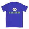 Humor Game Marathon Collection  TShirts Men Crewneck 100 Cotton T Shirts  Short Sleeve Tees Plus Size Clothes