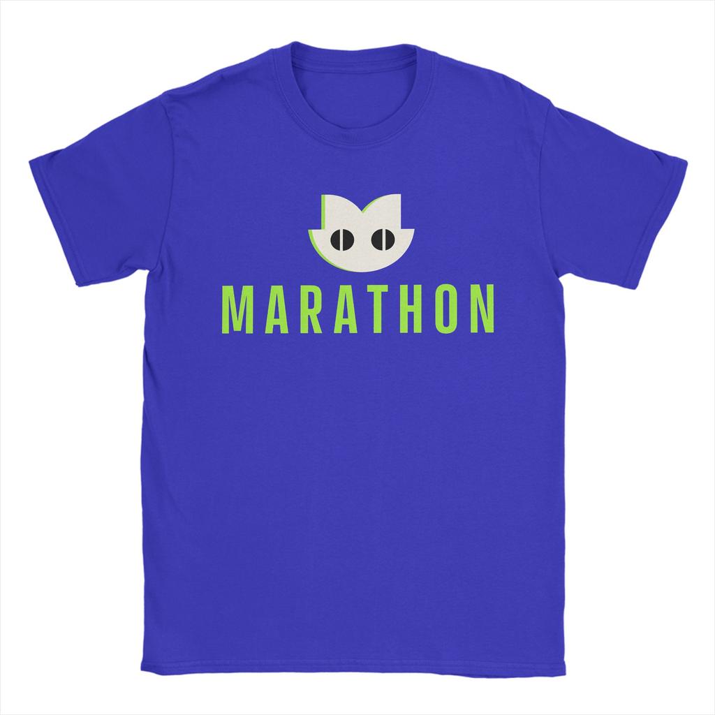 Humor Game Marathon Collection TShirts Men Crewneck 100 Cotton T Shirts Short Sleeve Tees Plus Size Clothes