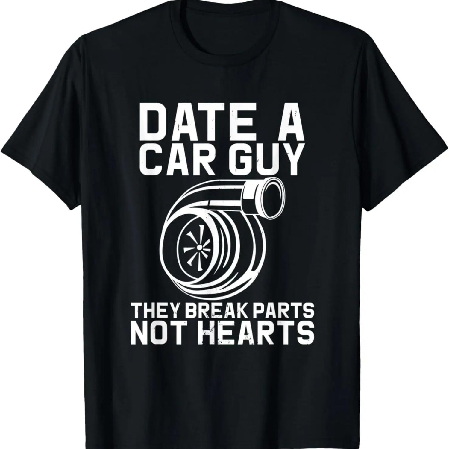 

Car Boyfriend Turbo Boost Auto Husband Dad Funny Mechanic T-Shirt XXXXXL чёрный