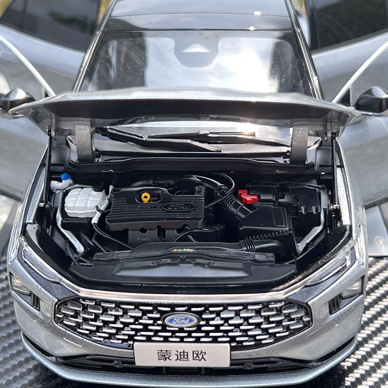 1/18 Alloy Ford MONDEO 2022 Metal Diecast Car Model Gray Display Ornaments Boys Toys Hobby Gifts Collection