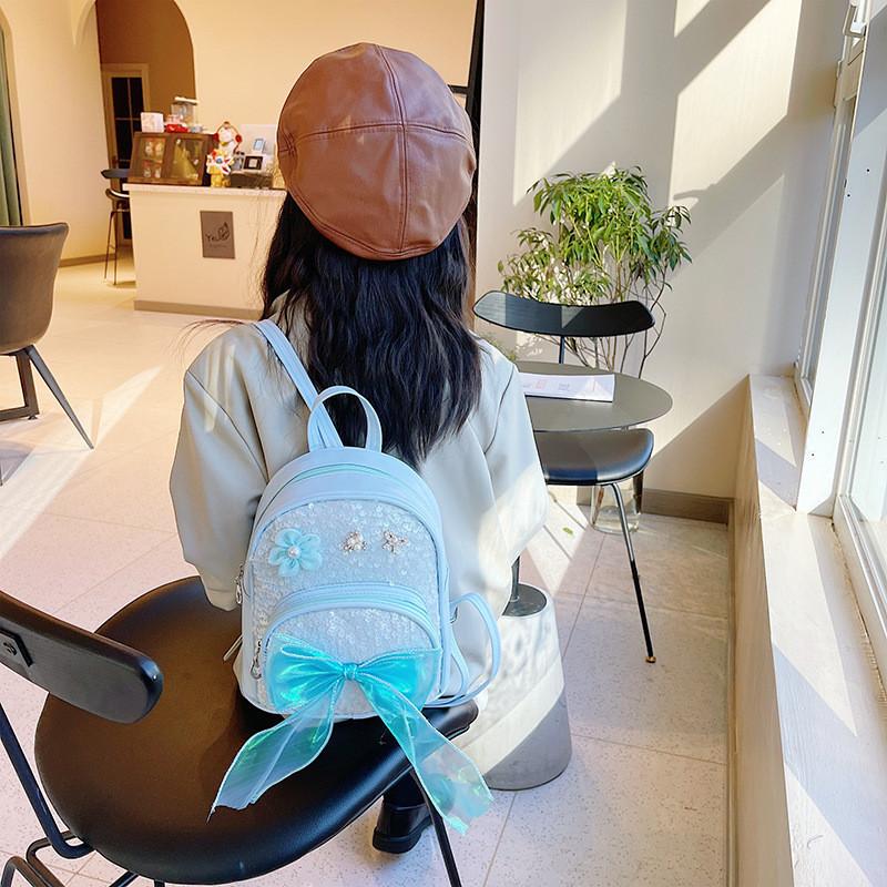 Lightweight And Cute Nylon Backpack For Kids In Fun Cartoon Animal Patterns