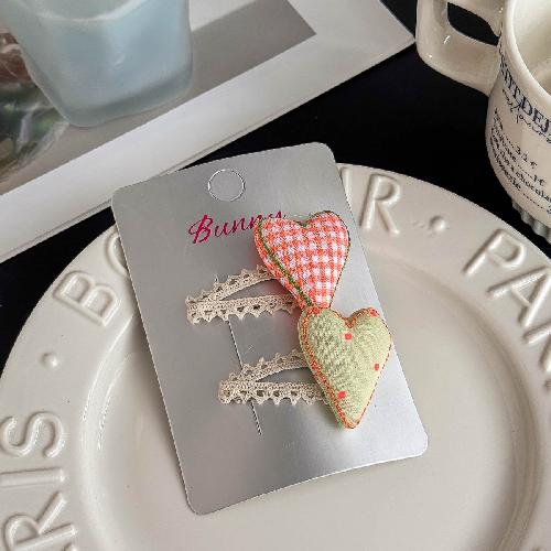 Spring New Style Mesh Bow Rose Hairpin Hairpin French High-end Girl Hairpin Wild Broken Hair Side Clip