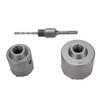 2PCS Hole Saws 1PC Connecting Rod Aluminum Case 60mm 80mm Electric Hammer Drill Opener for Concrete