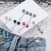 Adjustable Tighten Waist Button for Women Skirt Pants Jeans Tighten Waist Clip Metal Pin Clothing Fastening