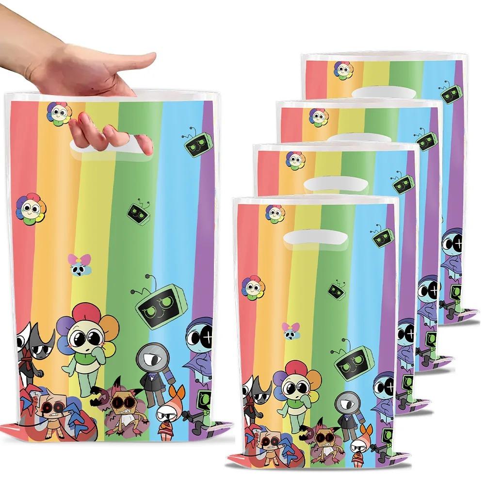 

Dandys World Birthday Party Decoration Balloon Cup Plate Cake Topper Horror Game For Kids Party Favors Supplies Gift Items Photo Prop other