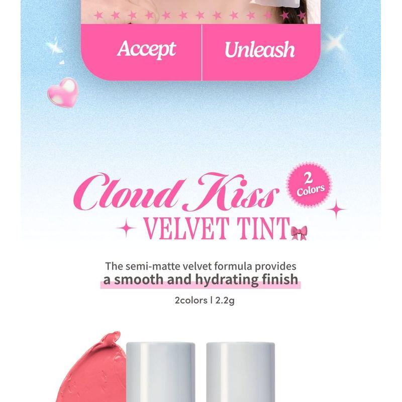 UNLEASHIA - A by Unleashia Cloud Kiss Velvet Tint - 2 Colors