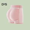 Women Underpants Hollow Mesh Patchwork Tummy Control High Waist Butt-lifted Lift Plump Curves Fake Butt Padded Butt Enhancer Sponge Hip Pad