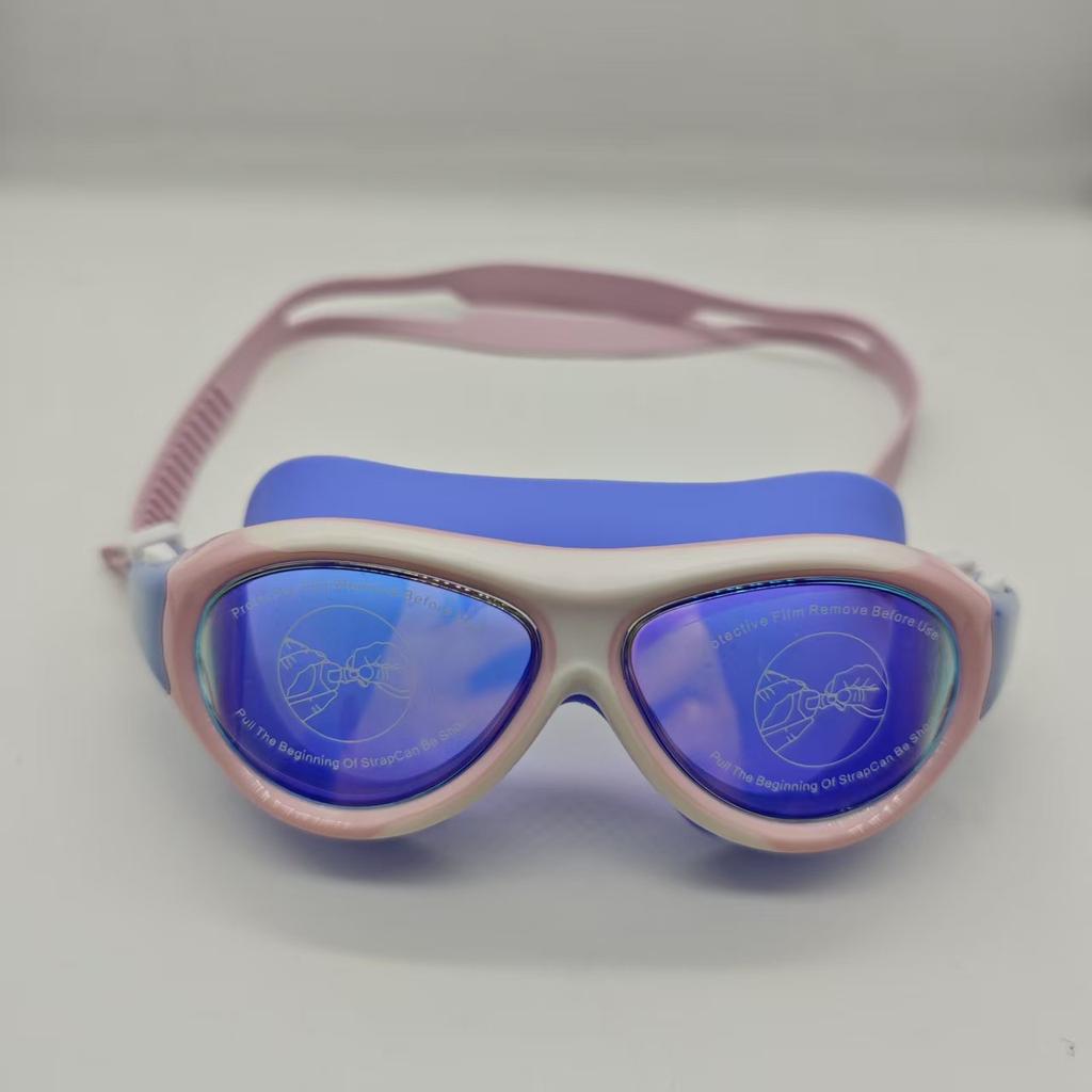 Children's Large Frame Swimming Goggles Waterproof and Anti-fog High-definition Swimming Goggles Swimming Goggles Spot