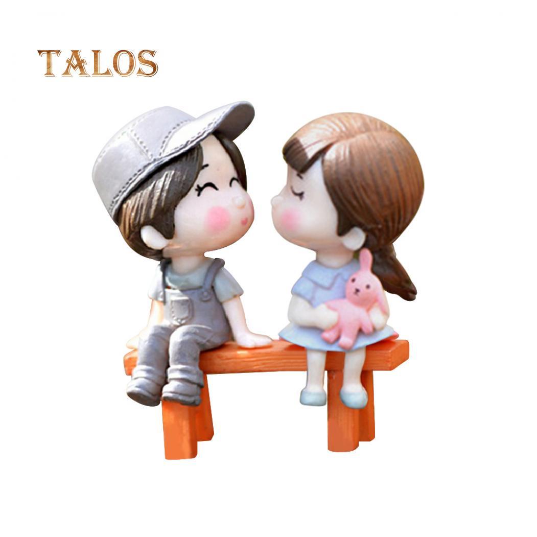 

Миниатюрный набор из 2 человечков на лавочке для декора мини ландшафта сада или кукольного домика серый