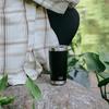 600ml Vacuum Insulated Stainless Steel Tumbler with Perforated Coffee for and Black Lid, Bottle, Students, Women, Men,