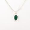 Green Onyx Gemstone 925 Sterling Silver Jewelry Handmade Pendant Bridesmaid Gift PP-56-21