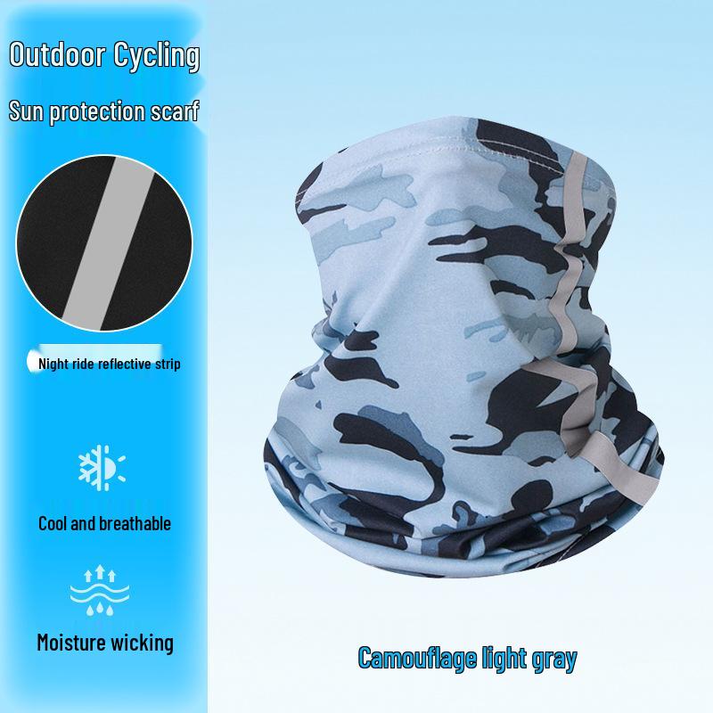 Quick-Dry Multifunctional Sun Protection Scarf for Cycling and Sports