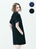 Lam Rao5017 Shirt-Style Denim Dress