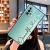 PERSONALISIERTE Initialen Name Marmoriertes Case Für Samsung Galaxy A14 A34 A54 A52S A12 A22 A32 A52 A72 A13 A33 A53 A73 A31 A51 A71