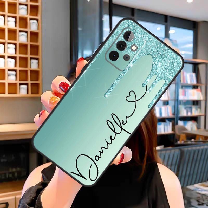 

PERSONALISED initials name marbled Case For Samsung Galaxy A14 A34 A54 A52S A12 A22 A32 A52 A72 A13 A33 A53 A73 A31 A51 A71 Samsung A51 4G