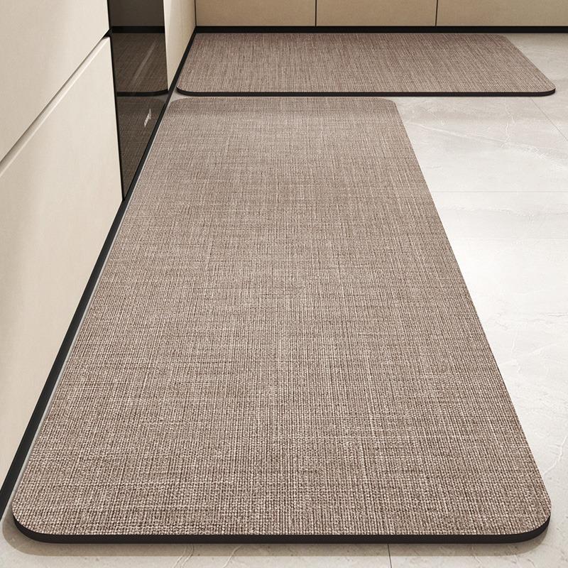 

Ковер для кухонного коврика Мягкий диатомовый ил Абсорбирующий ковер Нескользящие напольные коврики Водопоглощающий Домашнее украшение Alfombra De Cocina 1pc 50x80cm