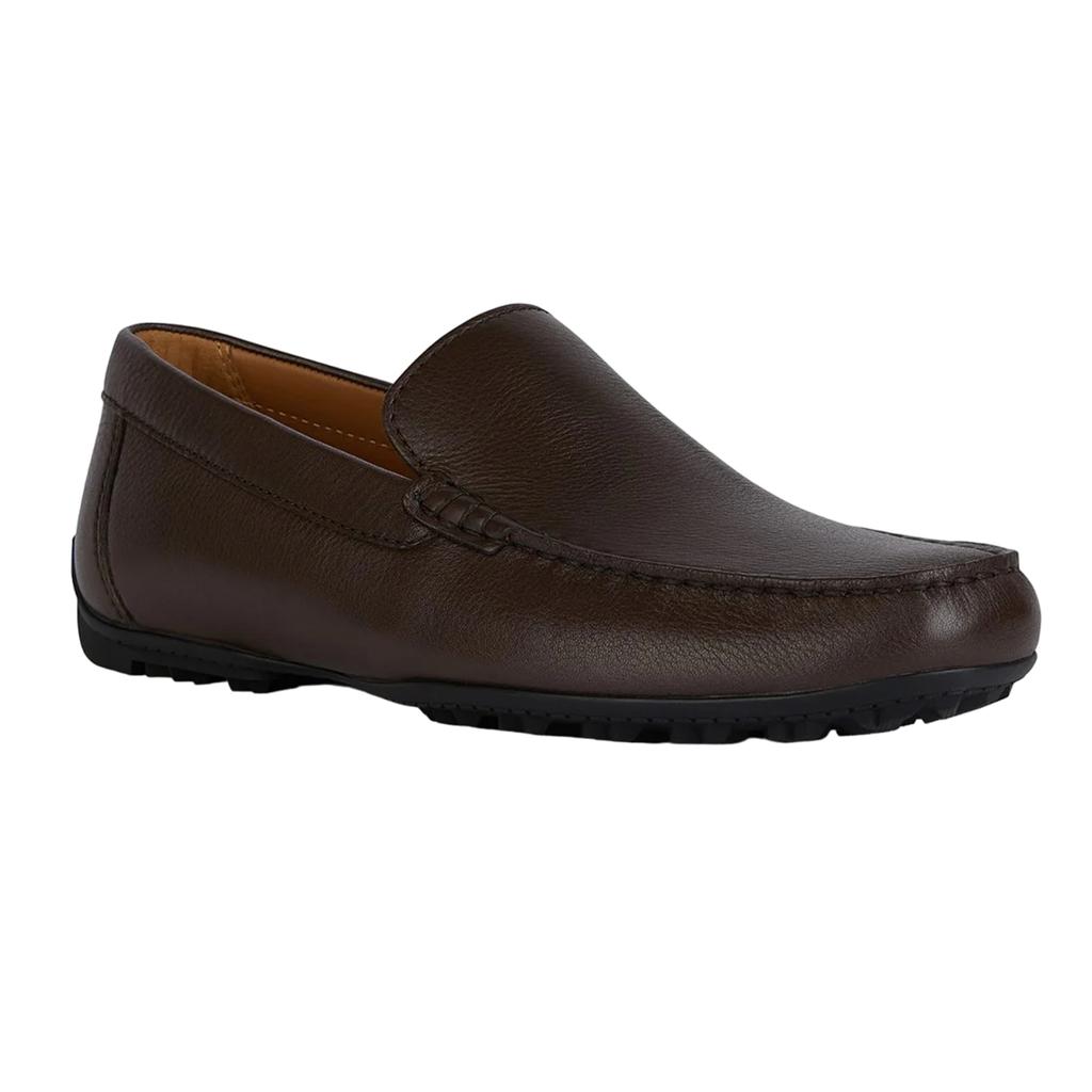 Geox Herren U Kosmopolis Leder-Loafer mit Griff