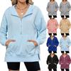 Koszulki z długim rękawem dla kobiet z nadrukiem graficznym Bluzki Casual Plus Size Podstawowe topy Pulower