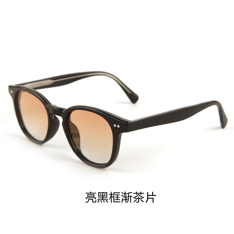 Fashion Polarized sunglasses for driving Men's pin temple Street photography Trendy sunglasses