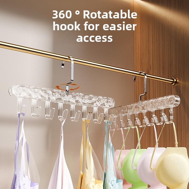 Special Hanger for Undergarments, Wavy Hook, Hat and Pants Storage Wonder, Multi-functional Hanging Rack for Home Wardrobes