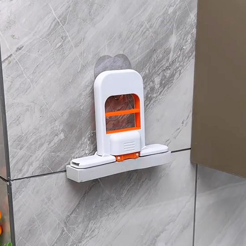 Mini mop instead of cloth desktop cleaning tool for lazy people in the bathroom glass cleaning good items for dining tables, sponge cleaning