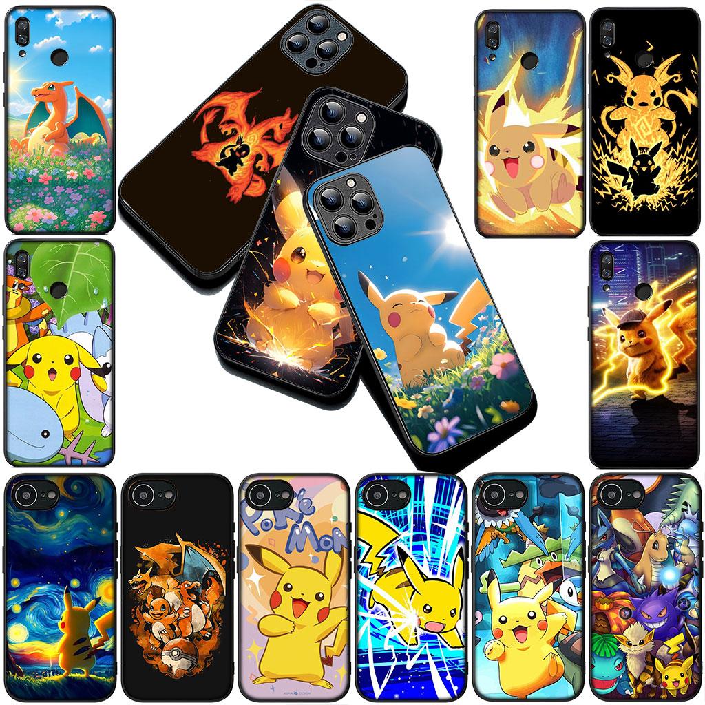 P-Pokemons Charmander P-Pikachus Phone Cover for Motorola Moto Edge 70 60 Fusion NEO Pro G Stylus G56 G96 G04 G05 20 Soft Case