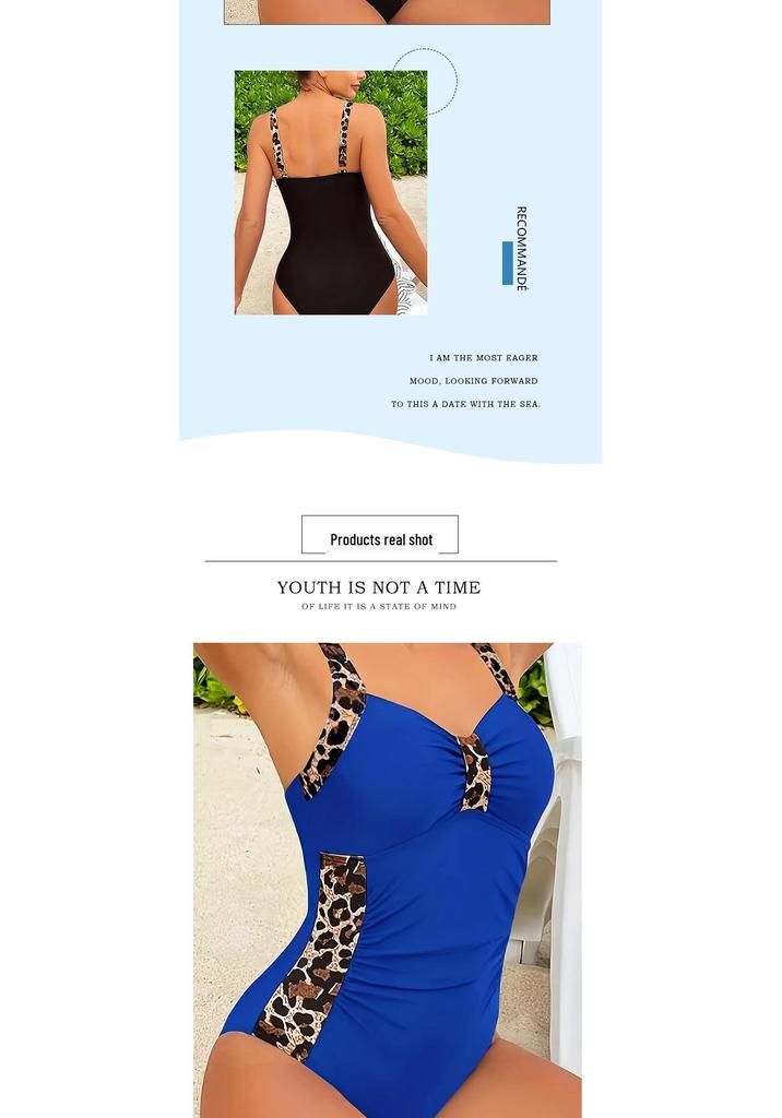 Women's High-End Slimming One-Piece Print Swimsuit - Hot Selling Summer Style