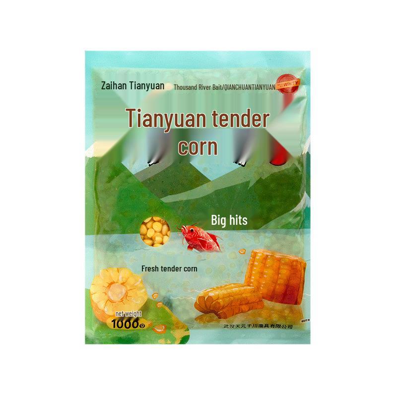 Western-Style Acid-Tender Corn Fish Bait for Carp and Mandarin Fish