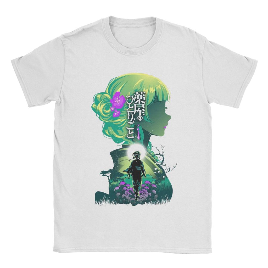 Maomao The Apothecary Diaries Men T Shirt Awesome Tees Short Sleeve O Neck T-Shirt Cotton Birthday Gift Clothing