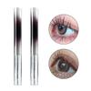 1/2 ks 2g Dámská řasenka Vodotěsná Dlouhotrvající Nerozmazávající se Prodloužení Objem Zatočení Řasy Krém Začátečník