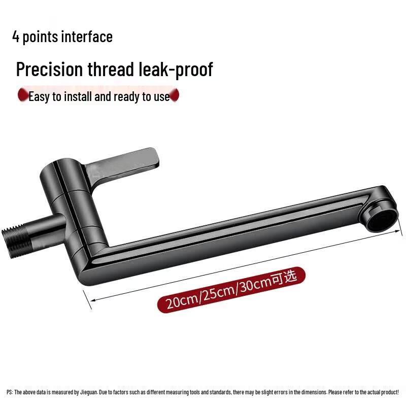 Anica Enjoy Rotatable Wall-Mounted Mop Sink Faucet