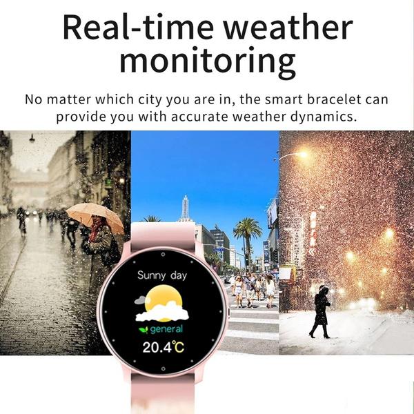 Nuovo ZL02D Smart Watch donna uomo Sport Fitness Smartwatch impermeabile sonno cardiofrequenzimetro orologi Bluetooth per ios Android