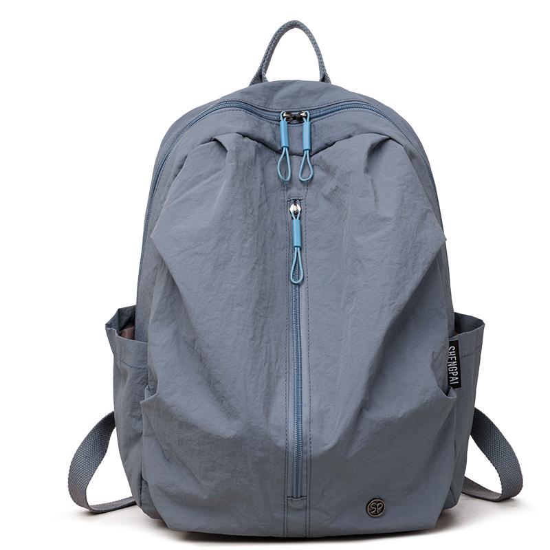 Unisex Lightweight Waterproof Nylon Backpack – Large Capacity for Travel, Outdoor, School