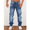 Men's Vintage Washed Straight-Leg Jeans