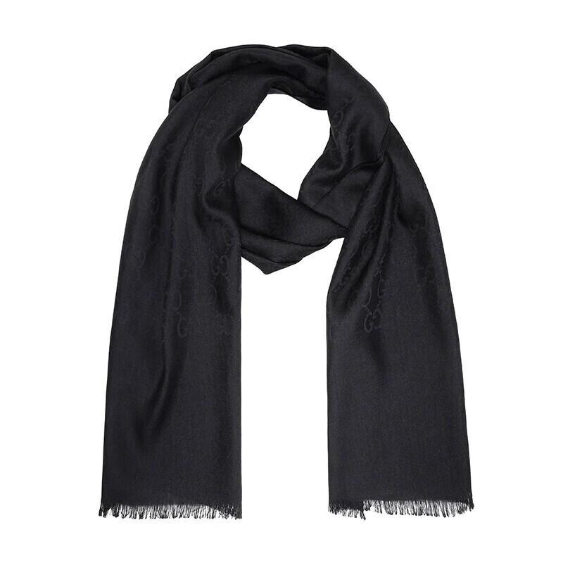 Gucci Women's Double G Print Wool Scarf