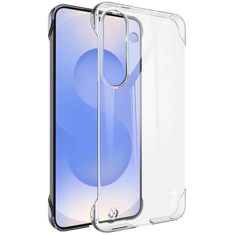

IMAK Чохол для Samsung Galaxy S25+ Посилені кути Прозорий ПК Безрамковий чохол для телефону Type A