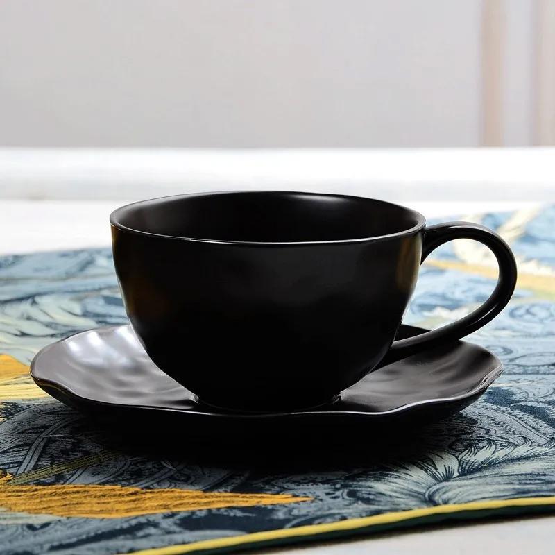 Ceramic Mug Afternoon Tea Cups Phnom Penh Ceramic Coffee Cup and Saucer Set Milk Mug Breakfast Cups Water Glasses Milk Teacup