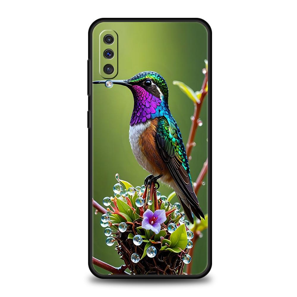 Hummingbird Phone Case For Samsung Galaxy A56 A36 A26 A34 A17 A16 A06 A14 A12 A54 A72 A70 A30 A24 A22 A20e A52 A50 A40 A32 Cover