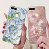For Huawei Y6 2018 Case ATU-L21 ATU-L22 Cover Luxury Marble Butterfly Soft Silicone Phone Cover For Huawei Y6 Prime 2018 Carcasa