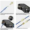 Quick Splice  Male and Female Wire Spade Connector Cold Press Terminal Male and Female Spade Terminals  Connector Insulation