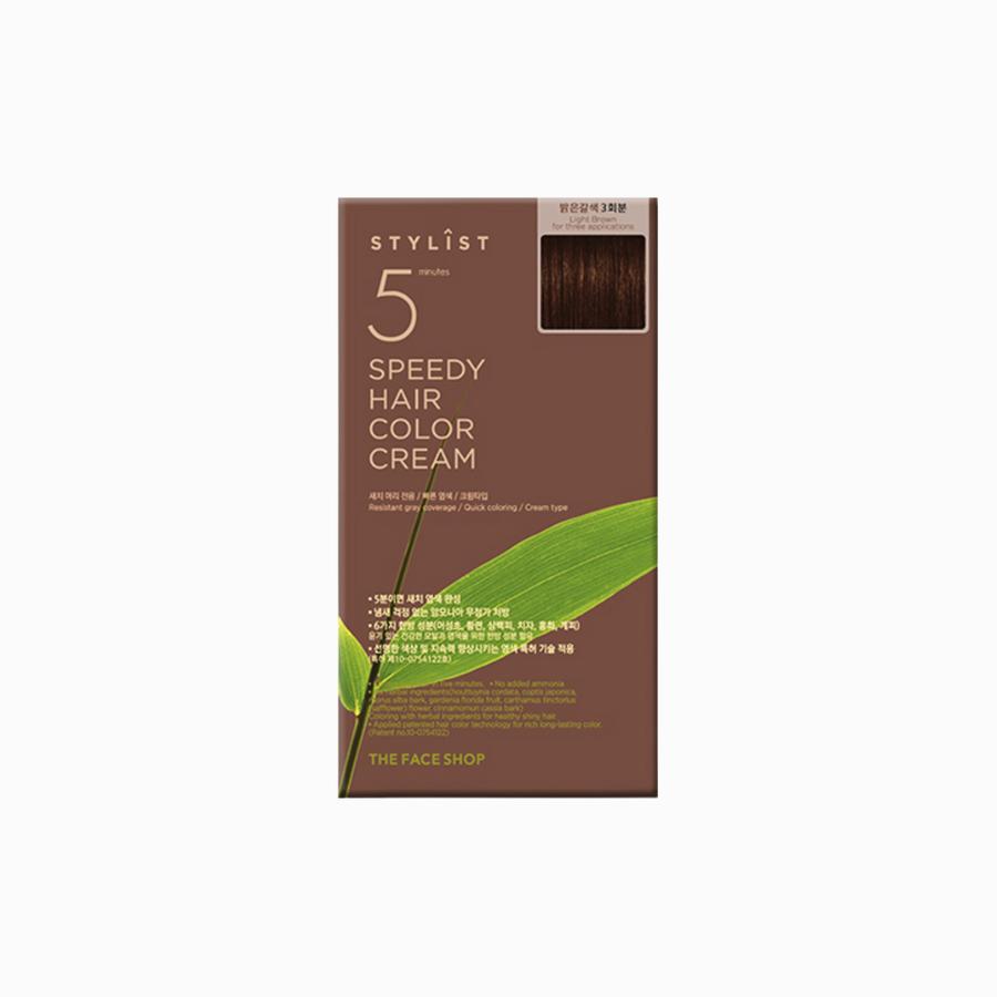 The Face Shop Stylist 5 Minutes Speedy Hair Color Cream 20g (4 kolory)