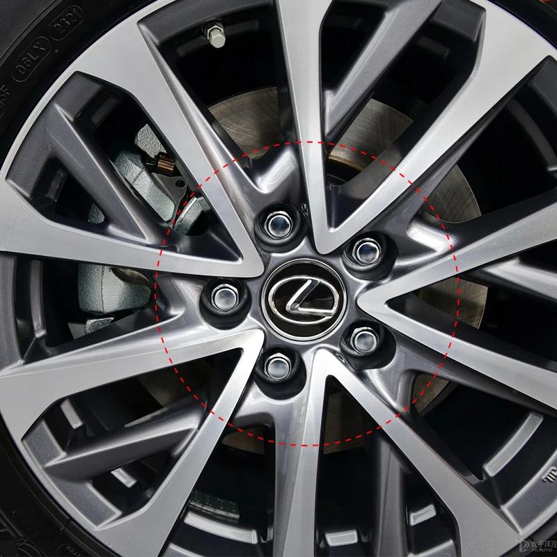 4Pcs 62MM Car Emblem Wheel Center Cover Hub Accessories For Lexus GS IS LS500h ES260 ES300h RX350h NX260 UX260 LM LC RZ450e TX