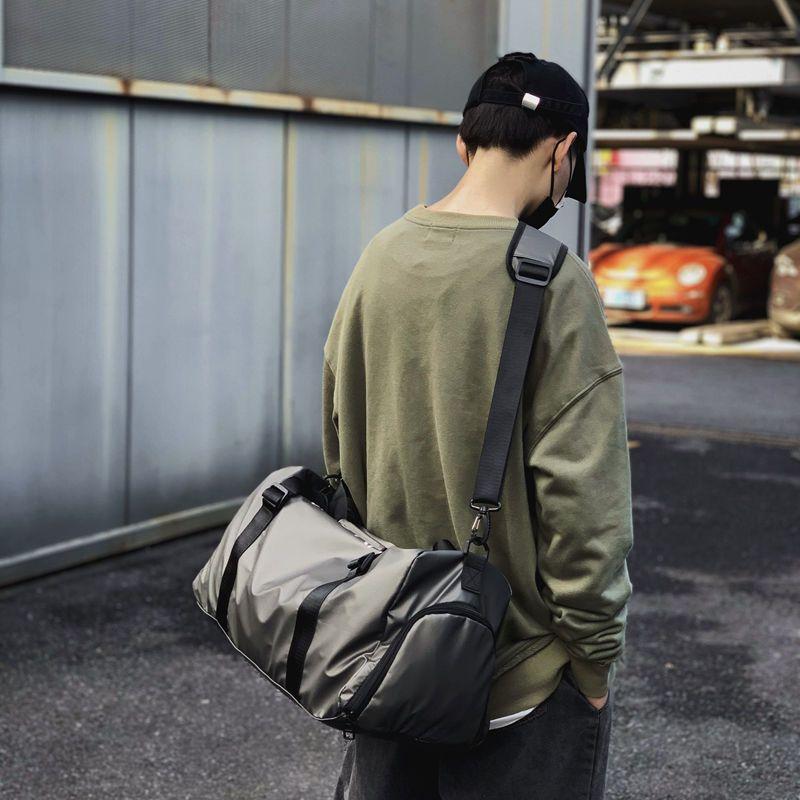 Dry and Wet Separation Sports Fitness Bag Short Distance Travel Bag Male Large Capacity Handheld Student Travel Luggage Bag Female