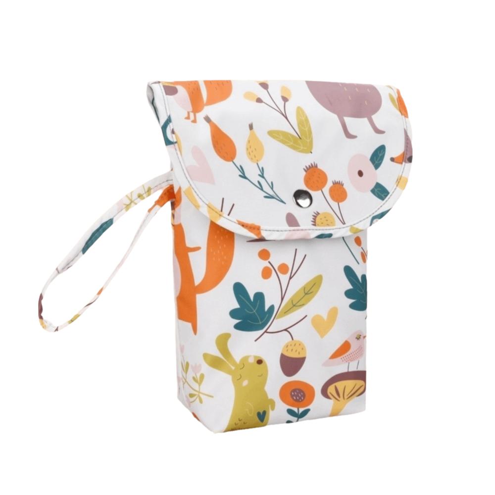 Cartoon Mommy Handbag Oxford Cloth Diaper Storage Bag Portable Baby Diaper Bag  Going Out