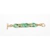 Two Tone Handchain Candy Color Resin Bangle Fashion Bracelet Jewelry Mother Day Gift for Women Autumn Winter Accessory