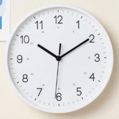 Simple Round Wall Clock 20cm Ivory