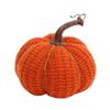 Nieuwe Oogstfeest Thanksgiving Decoratief PP Katoen Gevuld Gebreid Stof Pompoen Tafeldecoratie Set Item