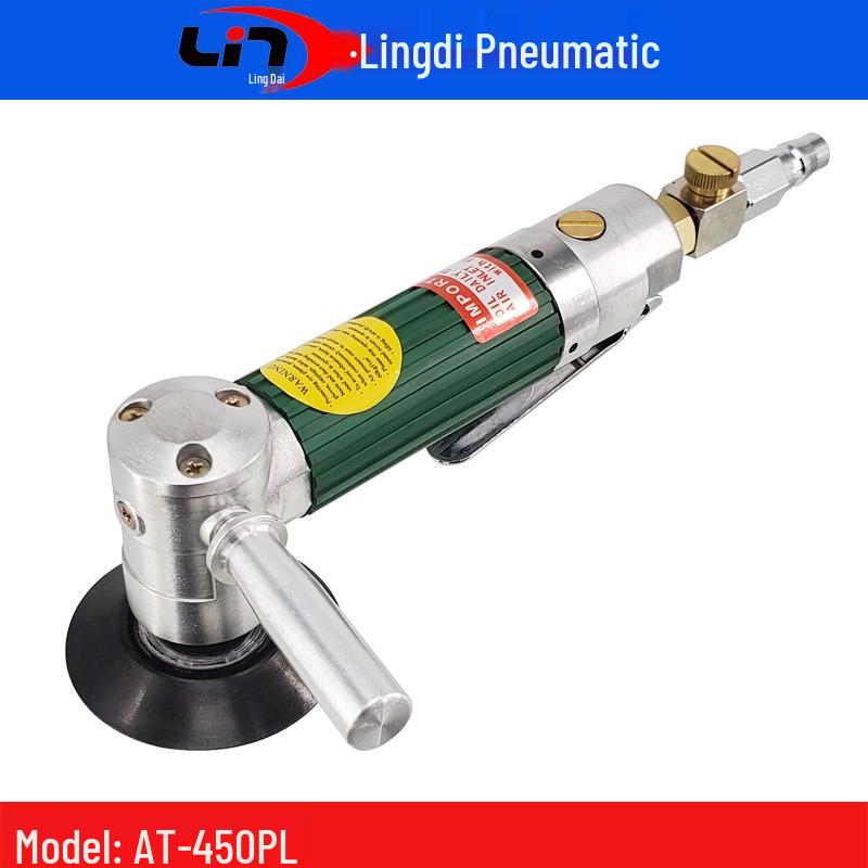 Taiwan Lingdi AT-450PL 3-inch Pneumatic Scratch Polisher and Waxing Machine