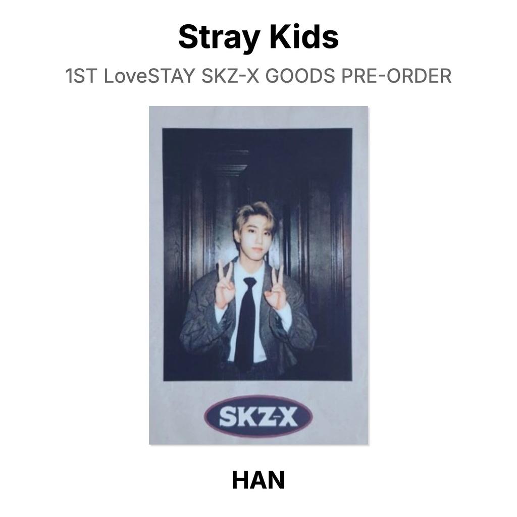Stray Kids 1ST LoveSTAY SKZ-X GOODS PRE-ORDER Official Photocard
