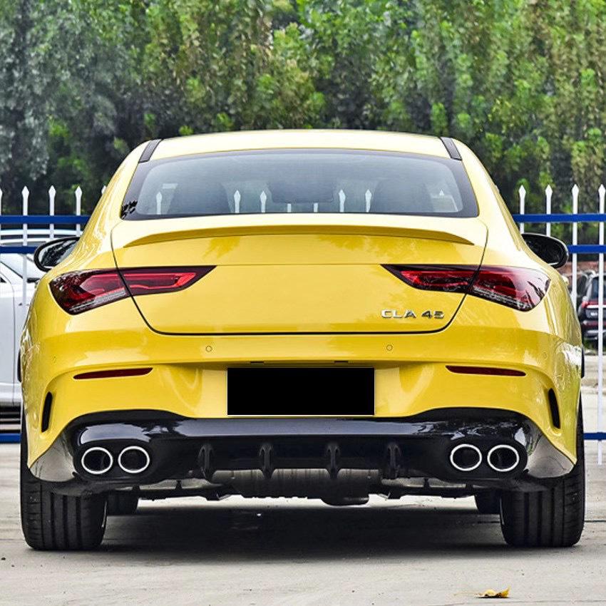 Mercedes-Benz CLA 2020 Sport Rear Spoiler Modification